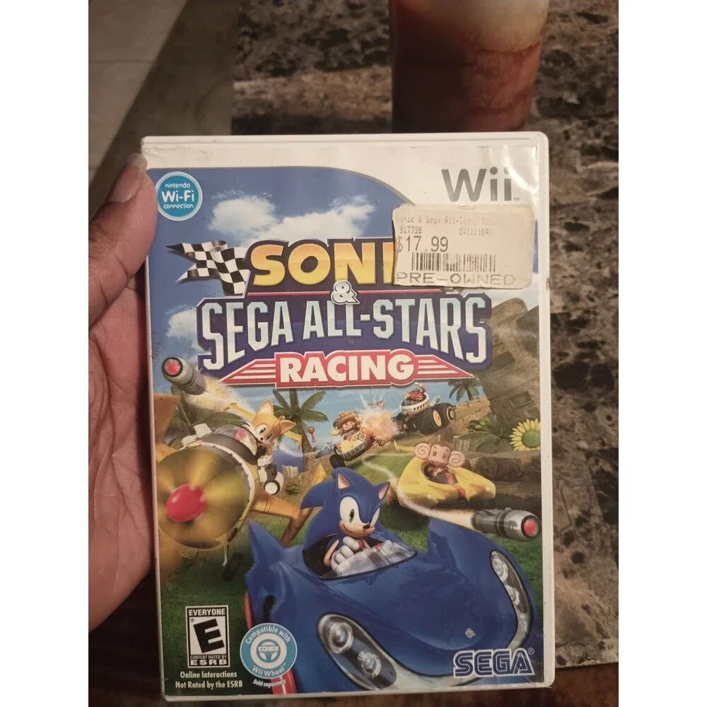 Nintendo Wii Sonic & Sega All-Stars Racing